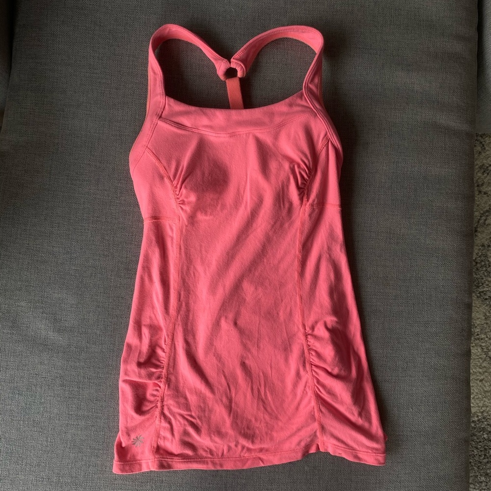 Athleta pink top